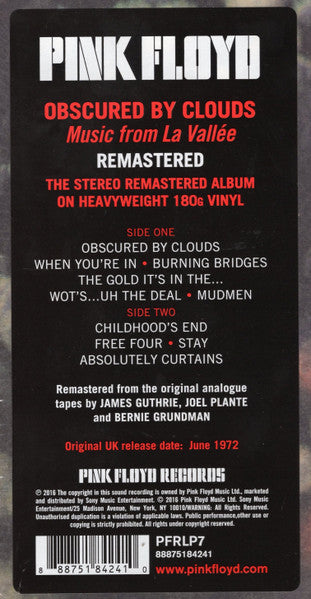 Obscured By Clouds - secondary