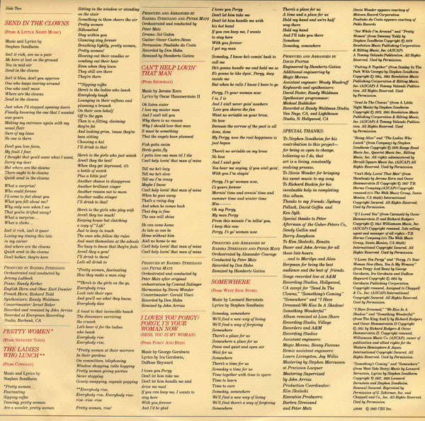 The Broadway Album - secondary