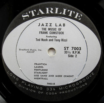 Frank Comstock - Jazz Lab Volume 1