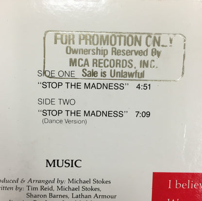 Stop The Madness - secondary
