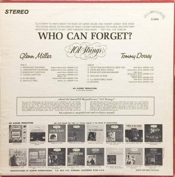 101 Strings - Who Can Forget?