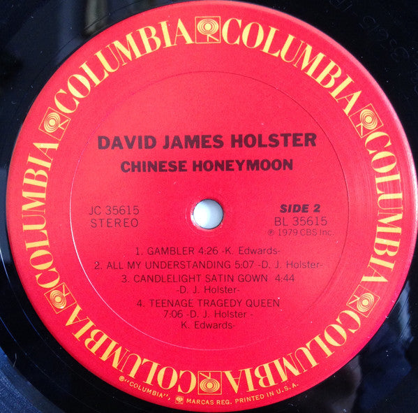 David James Holster - Chinese Honeymoon