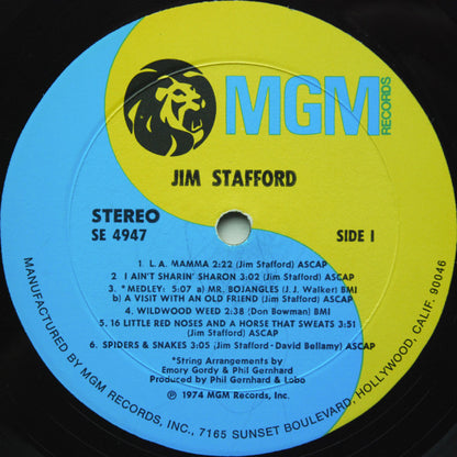 Jim Stafford - secondary