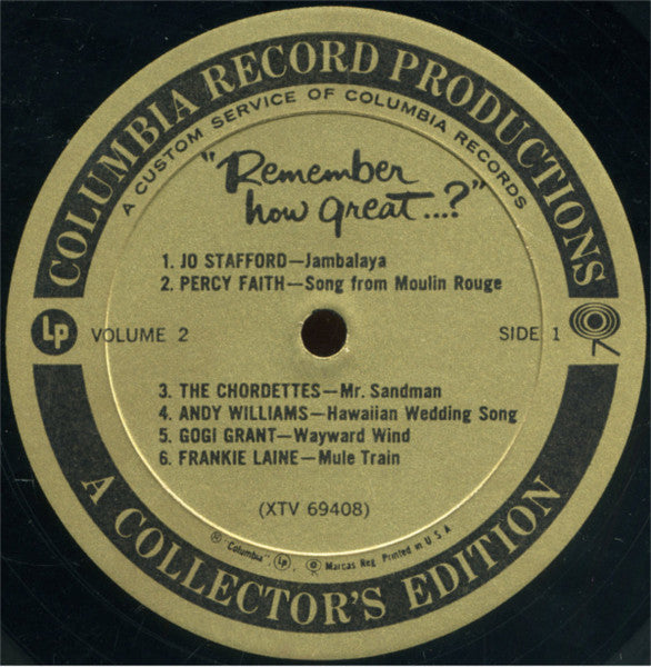 Various - Remember How Great...? Volume 2