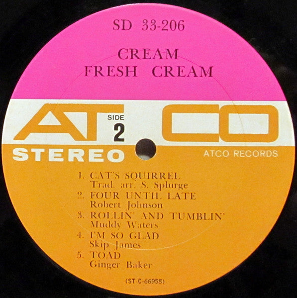 Fresh Cream - secondary