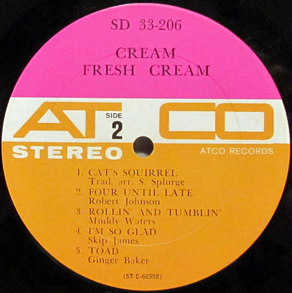 Fresh Cream - secondary