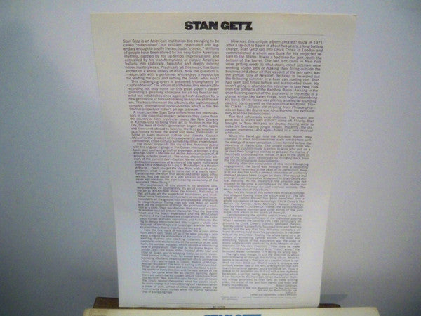 Stan Getz - Captain Marvel