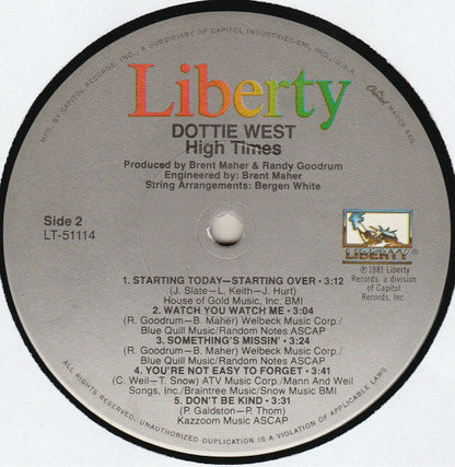 Dottie West - High Times