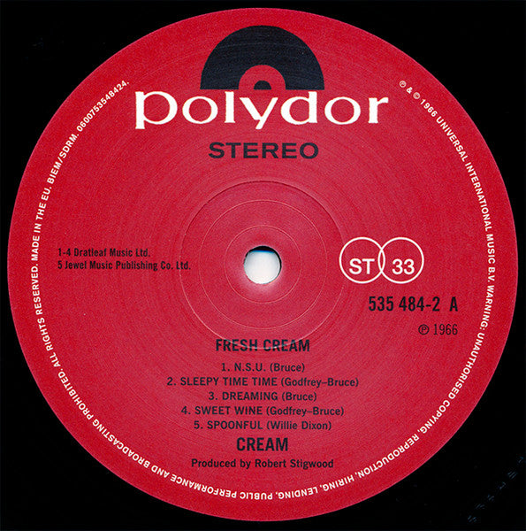 Fresh Cream - secondary