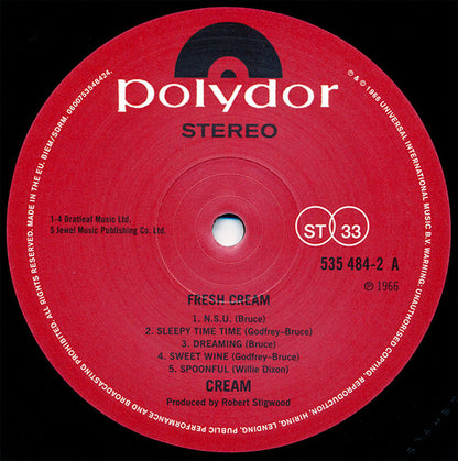 Fresh Cream - secondary