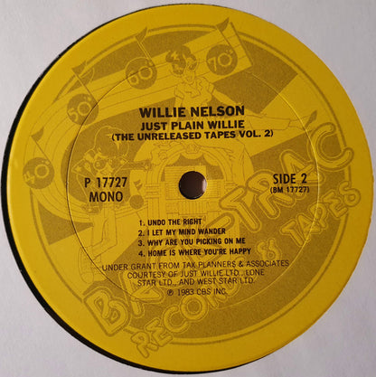Willie Nelson - Just Plain Willie - The Unreleased Tapes Volume 2