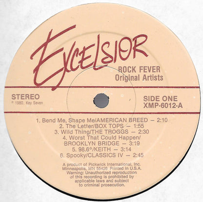 Rock Fever Original Artists - secondary