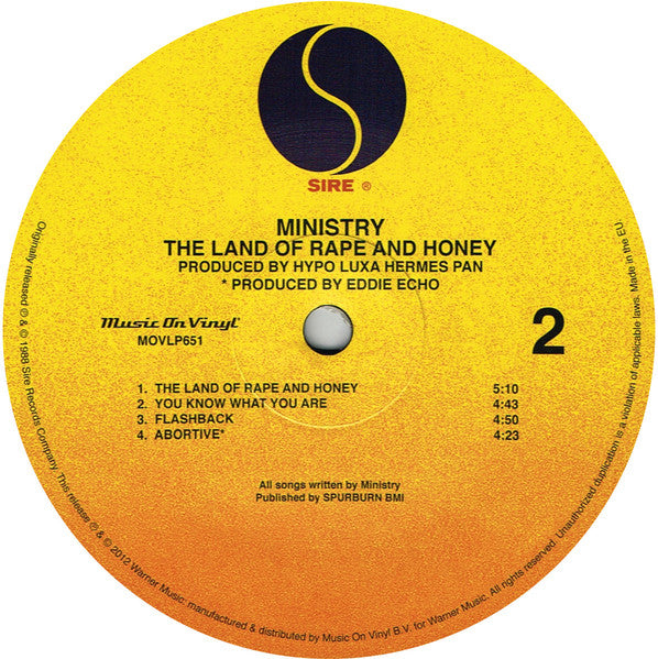 The Land Of Rape And Honey - secondary