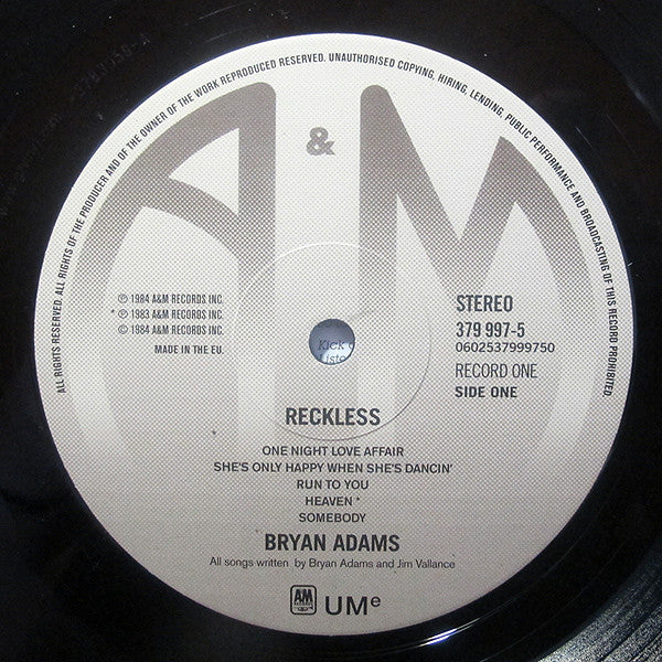 Reckless - secondary