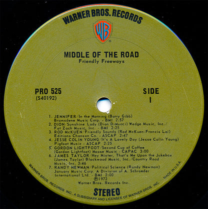 Various - Middle Of The Road