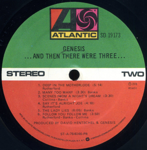 Genesis - ...And Then There Were Three...