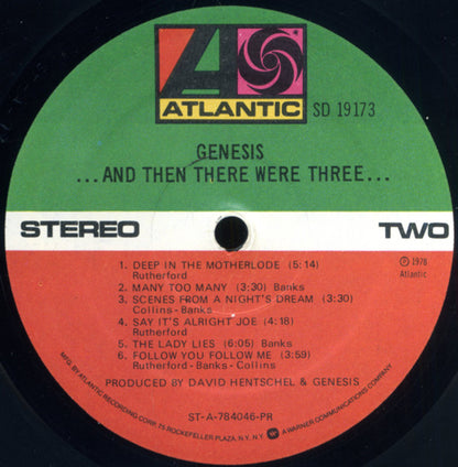 Genesis - ...And Then There Were Three...