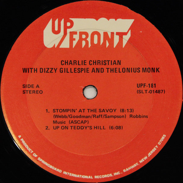 Charlie Christian With Dizzy Gillespie & Thelonius Monk - secondary
