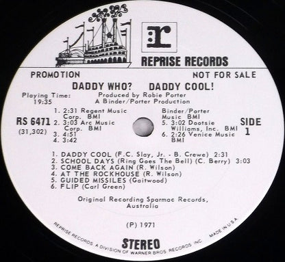 Daddy Cool - Daddy Who?