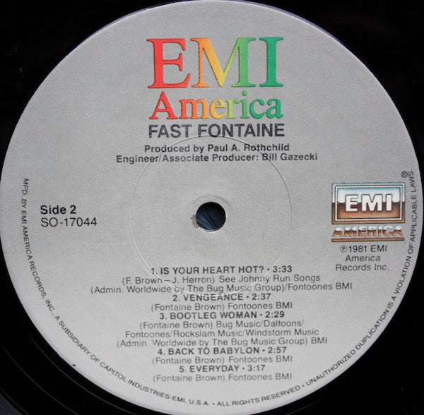 Fast Fontaine - Fast Fontaine