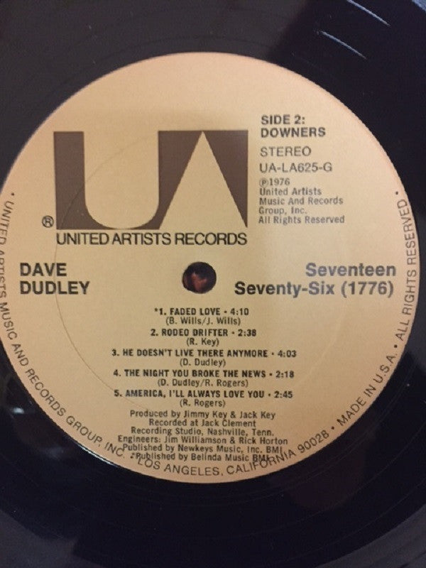 Dave Dudley - Seventeen Seventy-Six (1776)