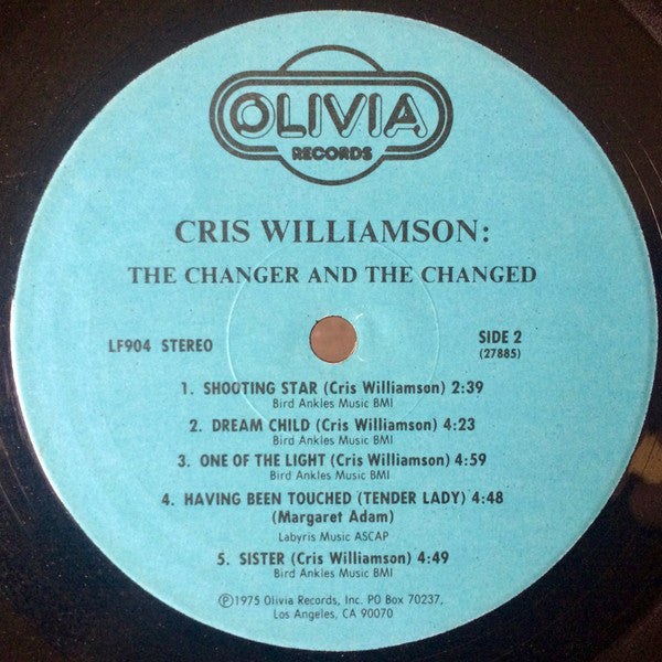 Cris Williamson - The Changer And The Changed