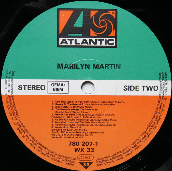 Marilyn Martin - Marilyn Martin