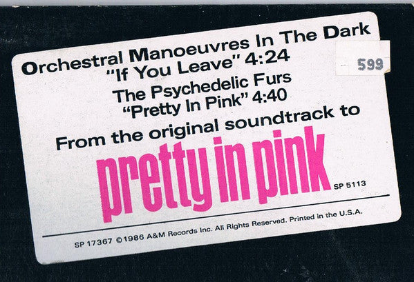 If You Leave / Pretty In Pink - secondary