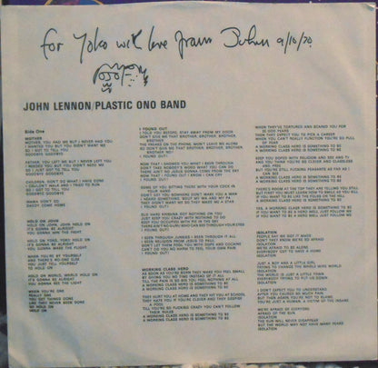 John Lennon / Plastic Ono Band - secondary