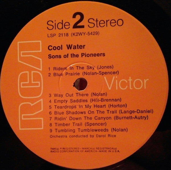 Cool Water (And Seventeen Timeless Western Favorites) - secondary