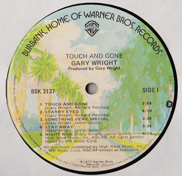 Touch And Gone - secondary