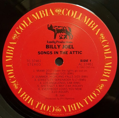 Songs In The Attic - secondary