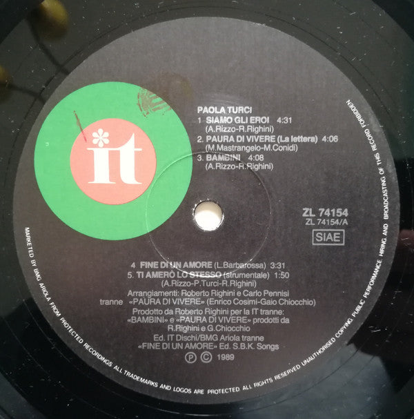 Paola Turci - Paola Turci