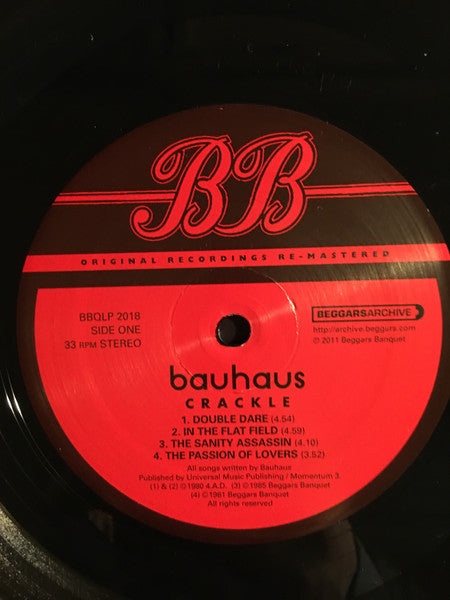 Best Of Bauhaus | Crackle  - secondary