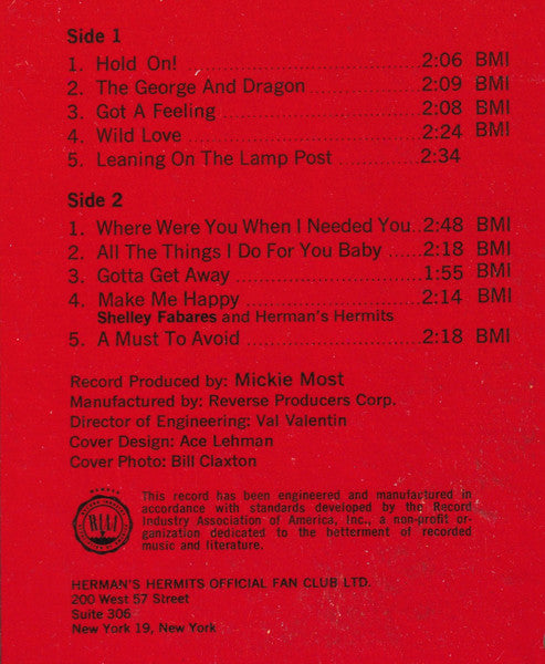 Herman's Hermits - Hold On!