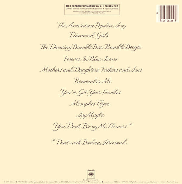 Neil Diamond - You Don't Bring Me Flowers