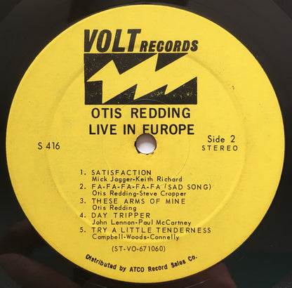 Otis Redding - Otis Redding Live In Europe
