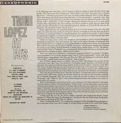 Trini Lopez - Trini Lopez At PJ's