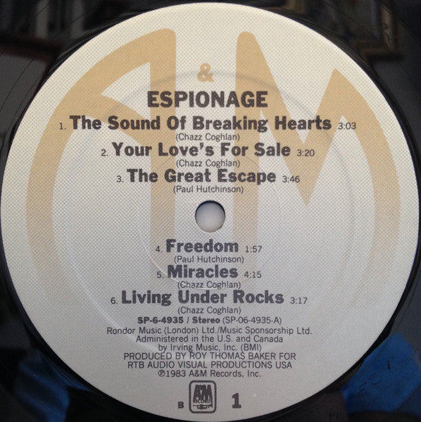 Espionage - secondary