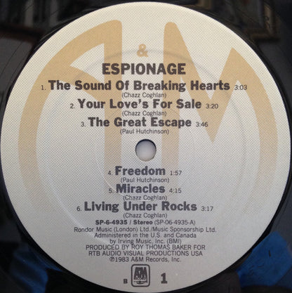 Espionage - secondary
