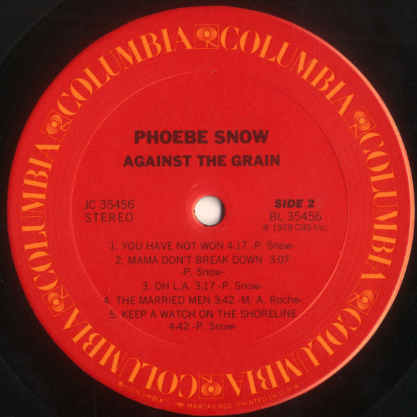 Phoebe Snow - Against The Grain