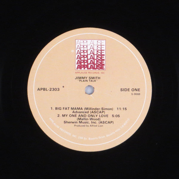 Jimmy Smith - Plain Talk