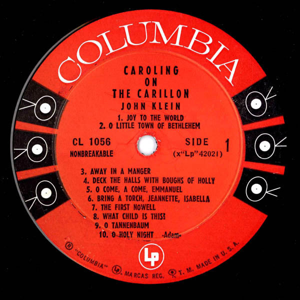 John Klein - Caroling On The Carillon