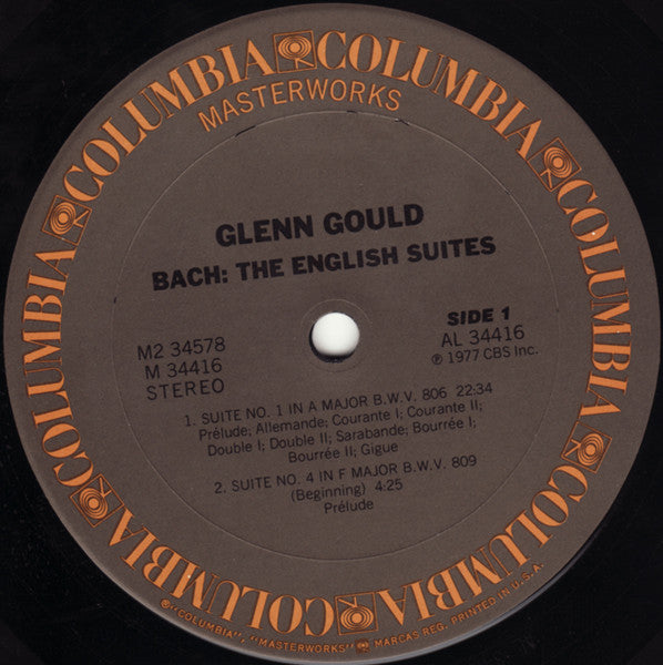 Johann Sebastian Bach, Glenn Gould - The English Suites (Complete)