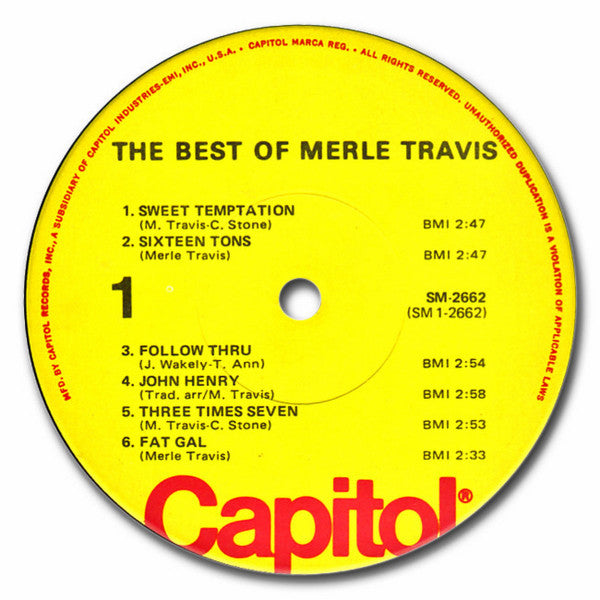 Merle Travis - The Best Of Merle Travis