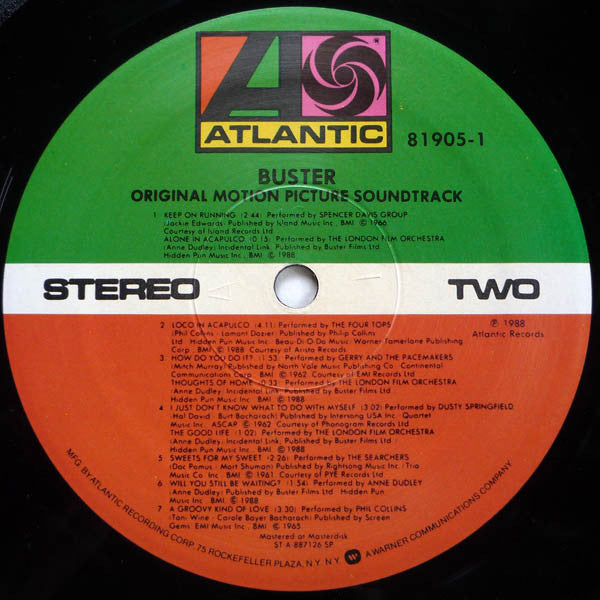 Buster - Original Motion Picture Soundtrack - secondary