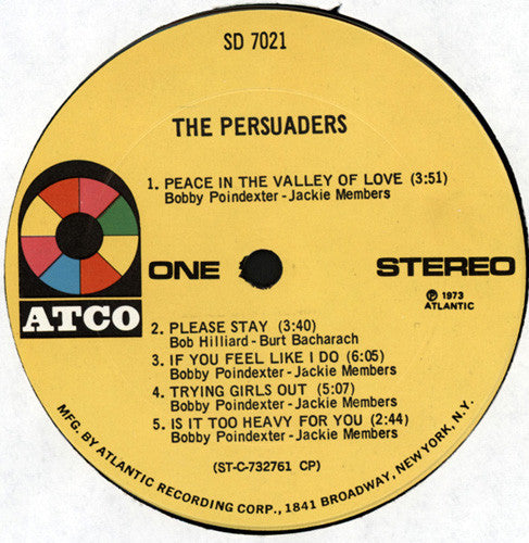 The Persuaders - The Persuaders