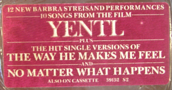 Yentl - Original Motion Picture Soundtrack - secondary