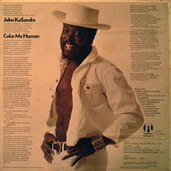 John KaSandra - Color Me Human