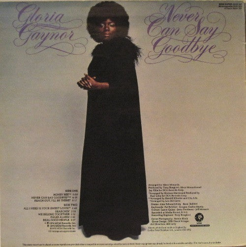 Gloria Gaynor - Never Can Say Goodbye
